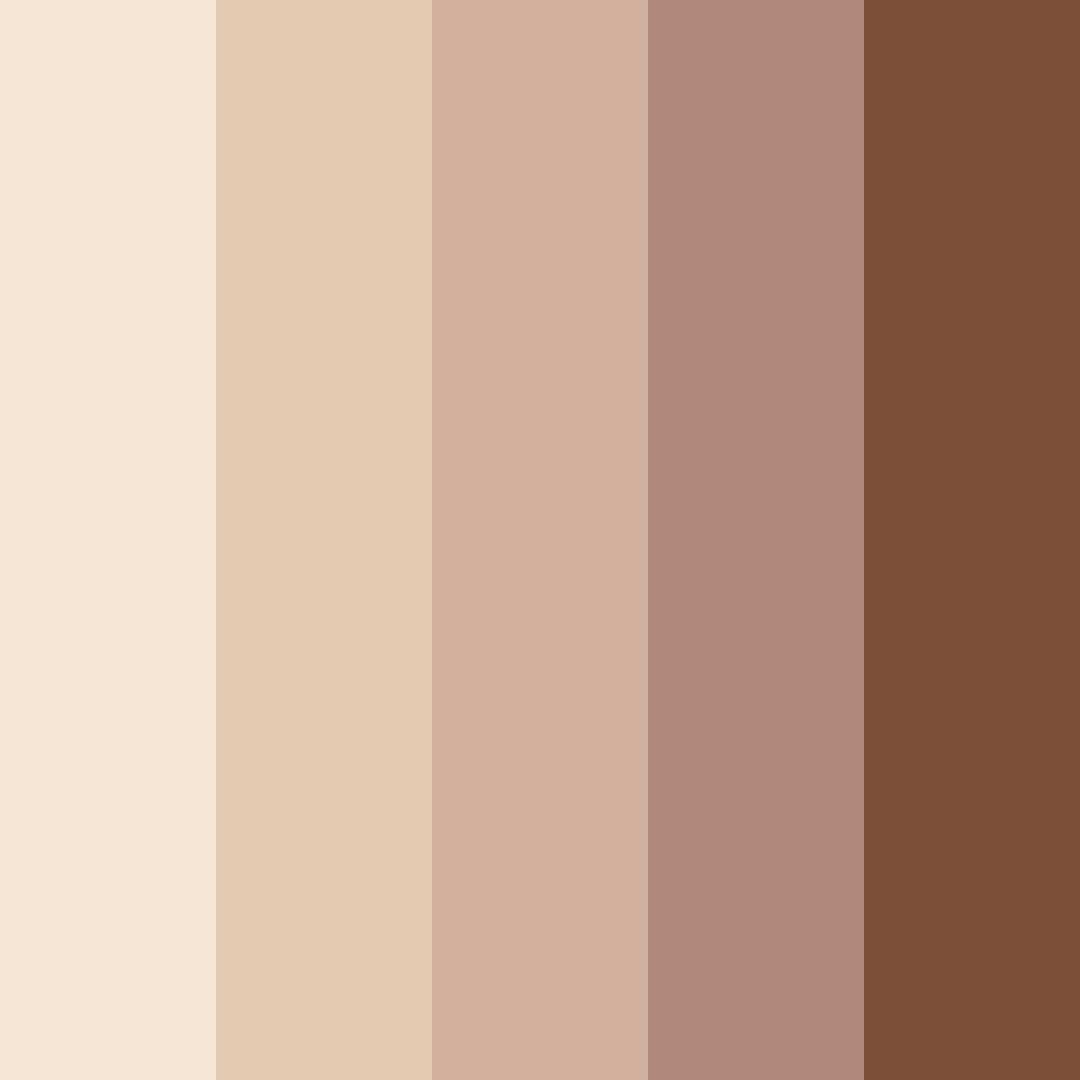Download warm embrace color palette PNG image (square)