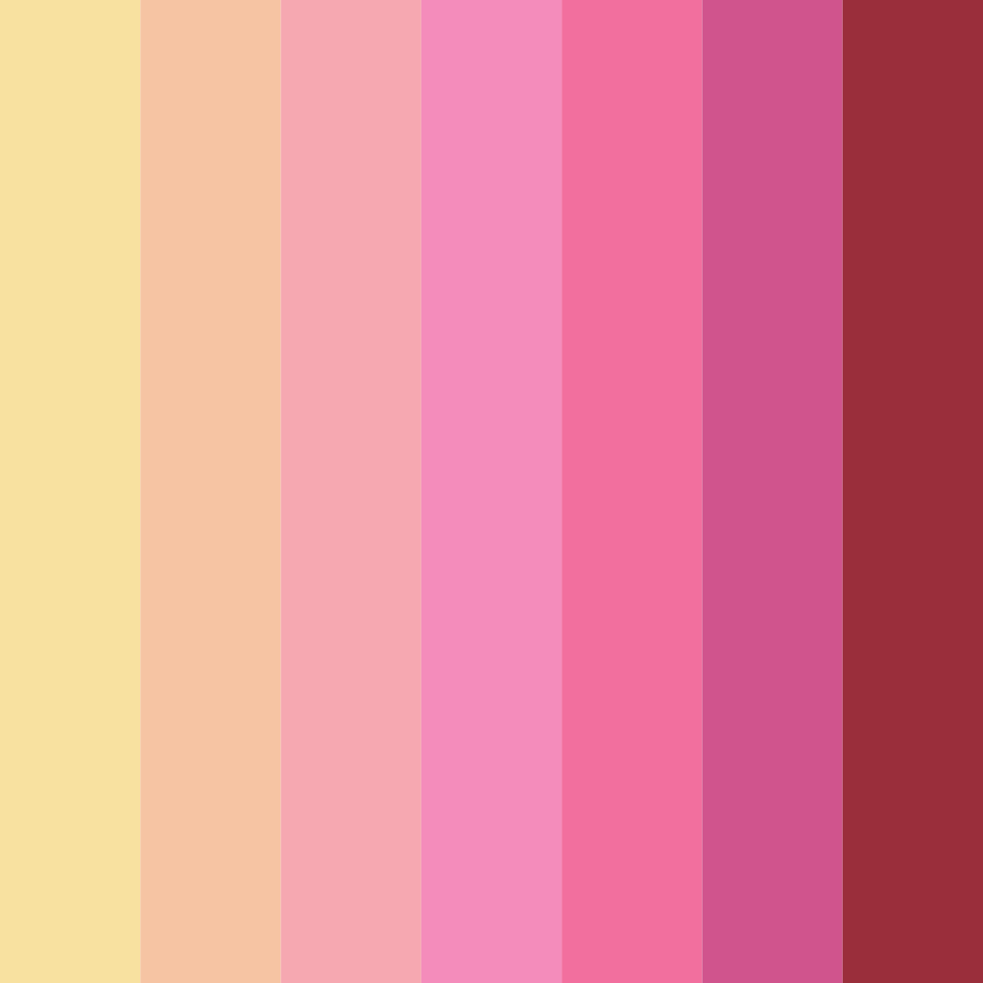 Download blossom breeze color palette PNG image (square)