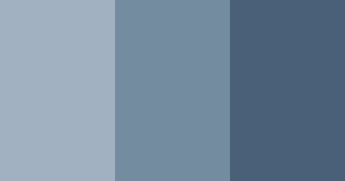 Download muted blue color palette PNG image (landscape)