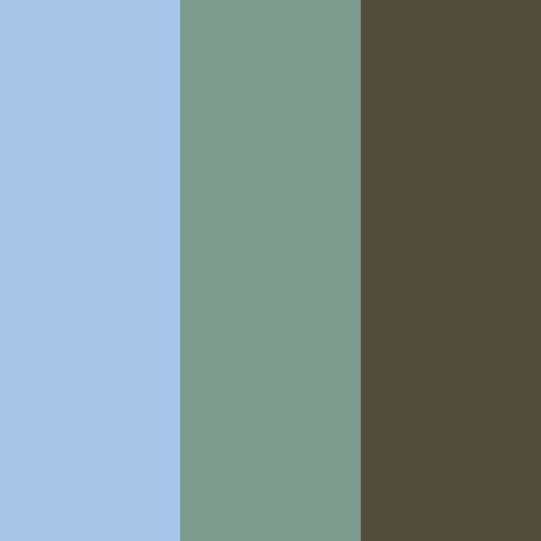 Download dusty blue and brown color palette PNG image (square)