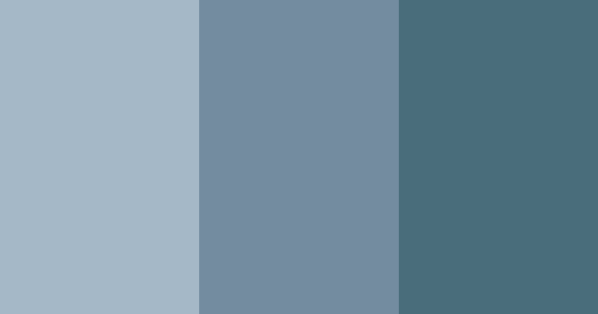 Download blue brown color palette PNG image (landscape)