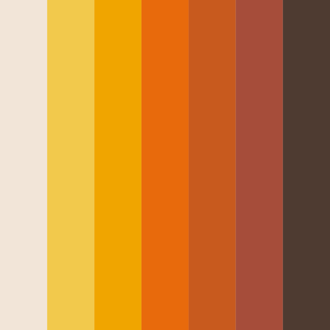 Download sunset dispatch color palette PNG image (square)