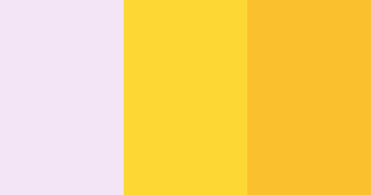 Download lavender sunshine color palette PNG image (landscape)
