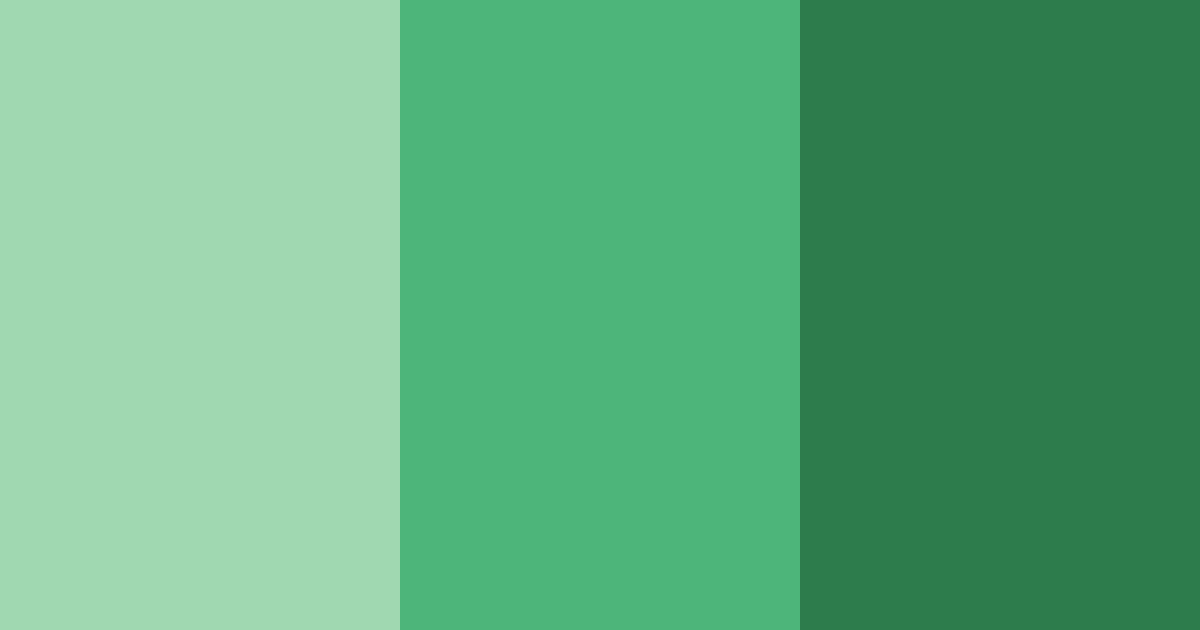 Download verdant democracy color palette PNG image (landscape)