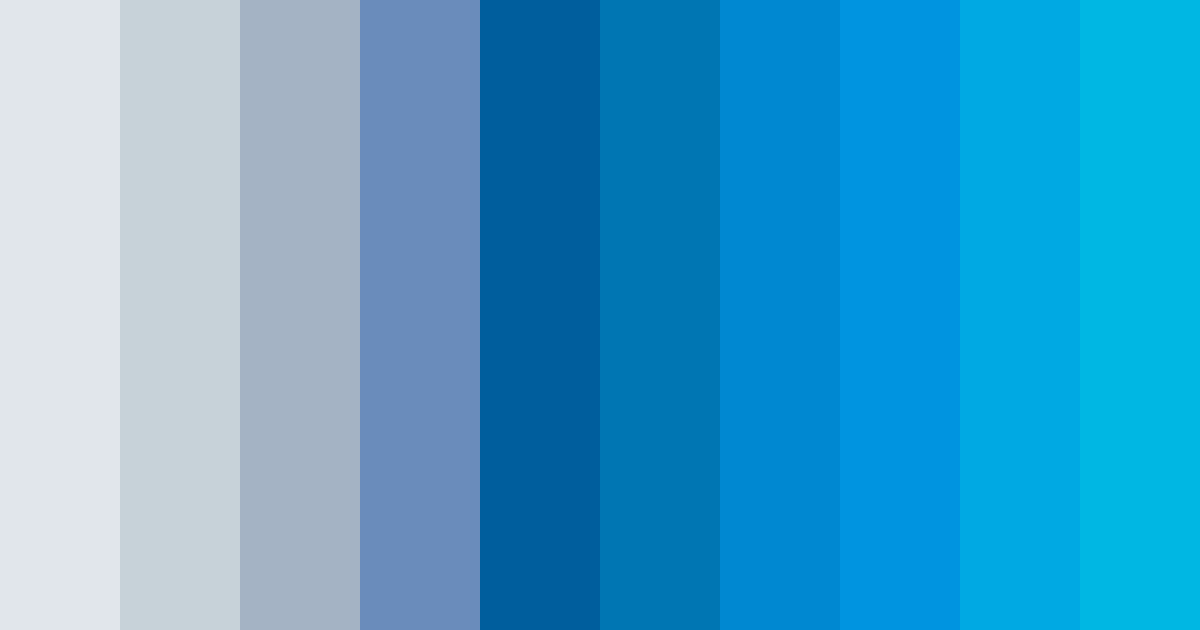 Download ocean breeze serenity color palette PNG image (landscape)