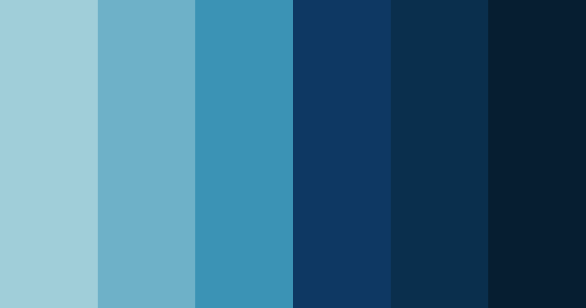 Download oceanic depths color palette PNG image (landscape)