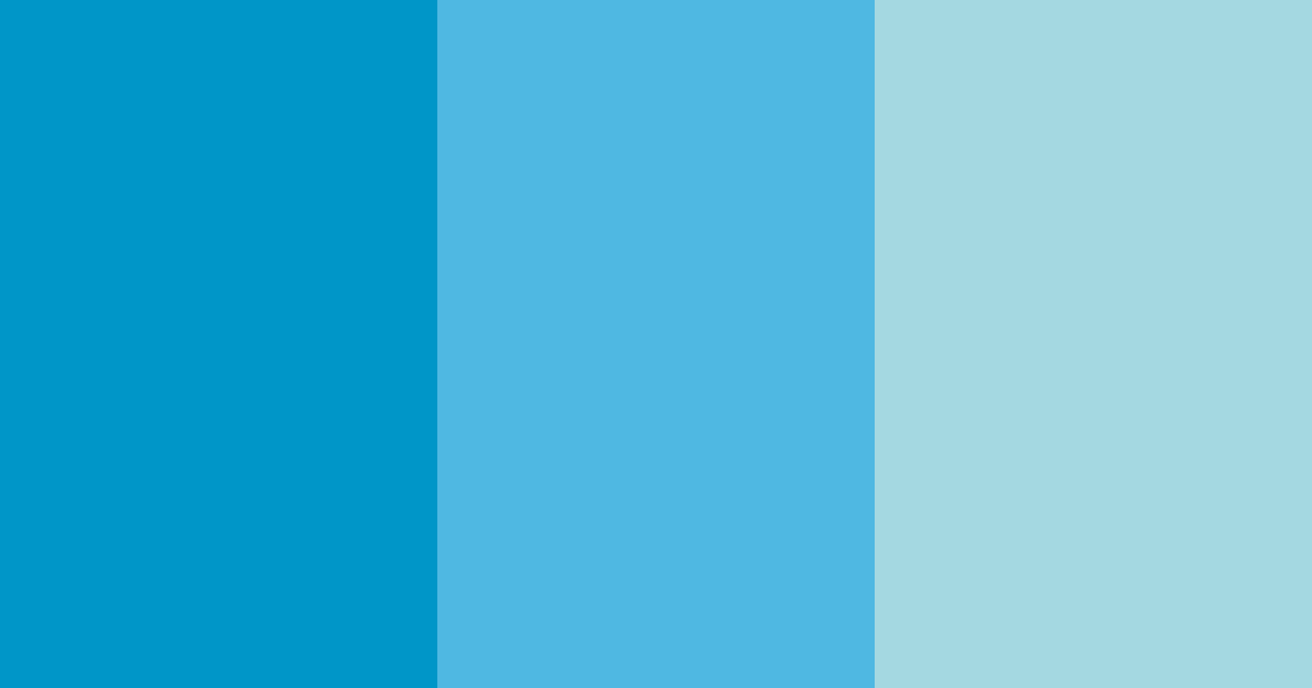 Download blue ocean color palette PNG image (landscape)