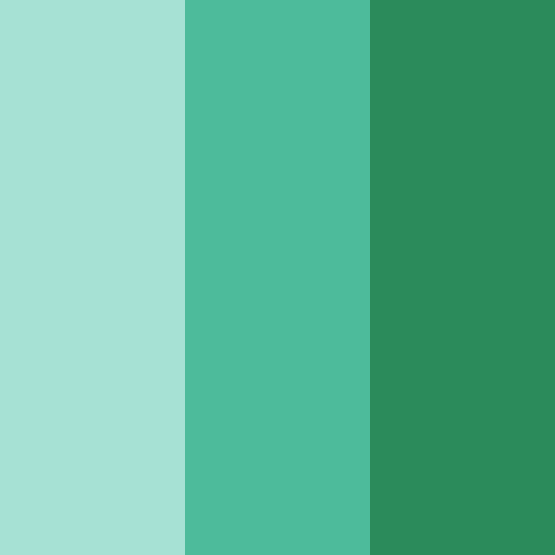 Download tropical oasis color palette PNG image (square)