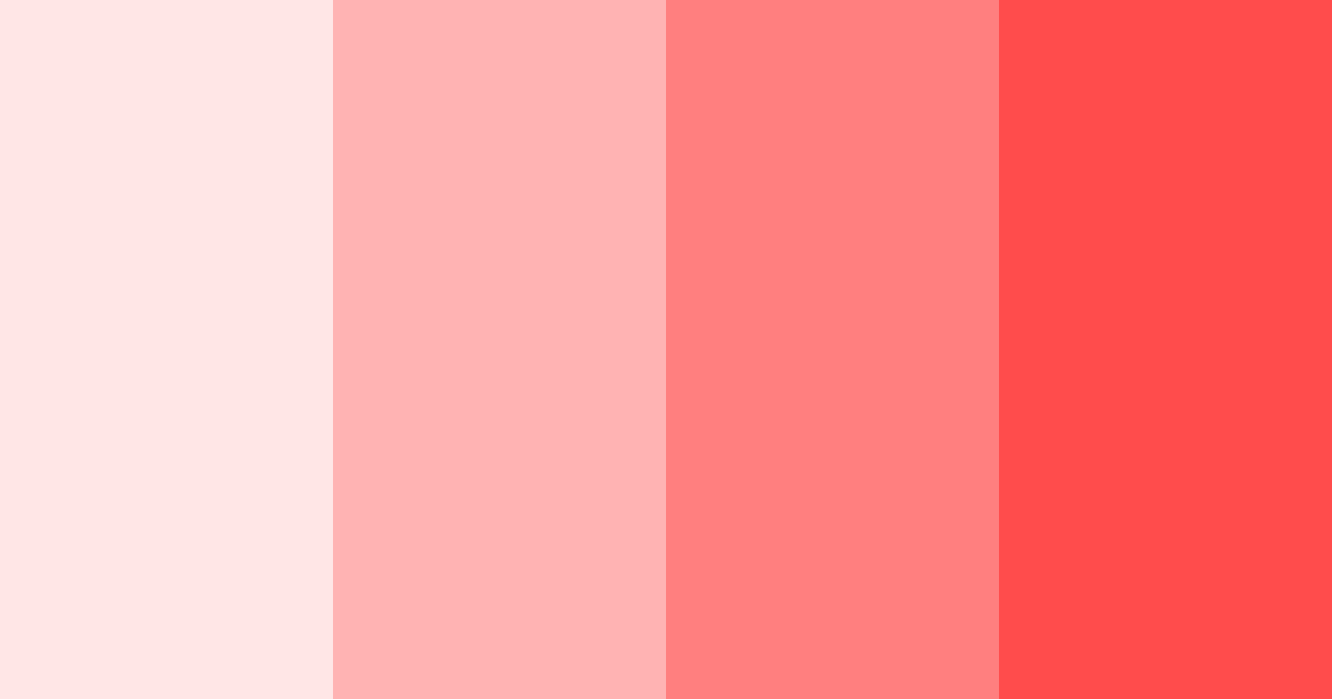 Download pink orange color palette PNG image (landscape)