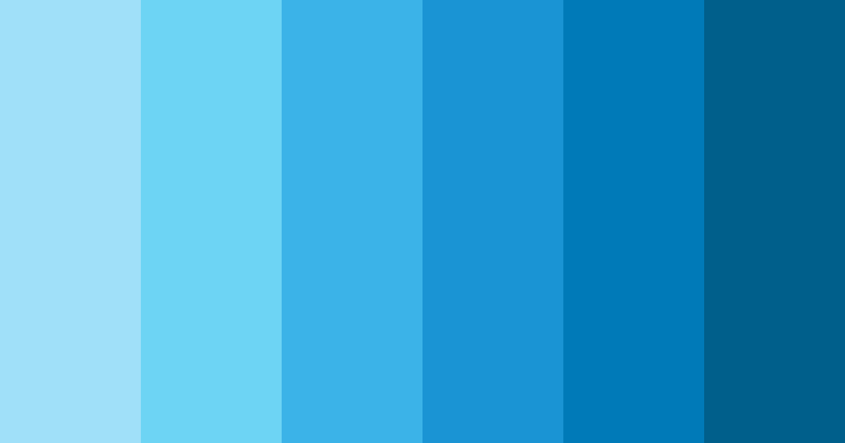Download aqua horizon color palette PNG image (landscape)