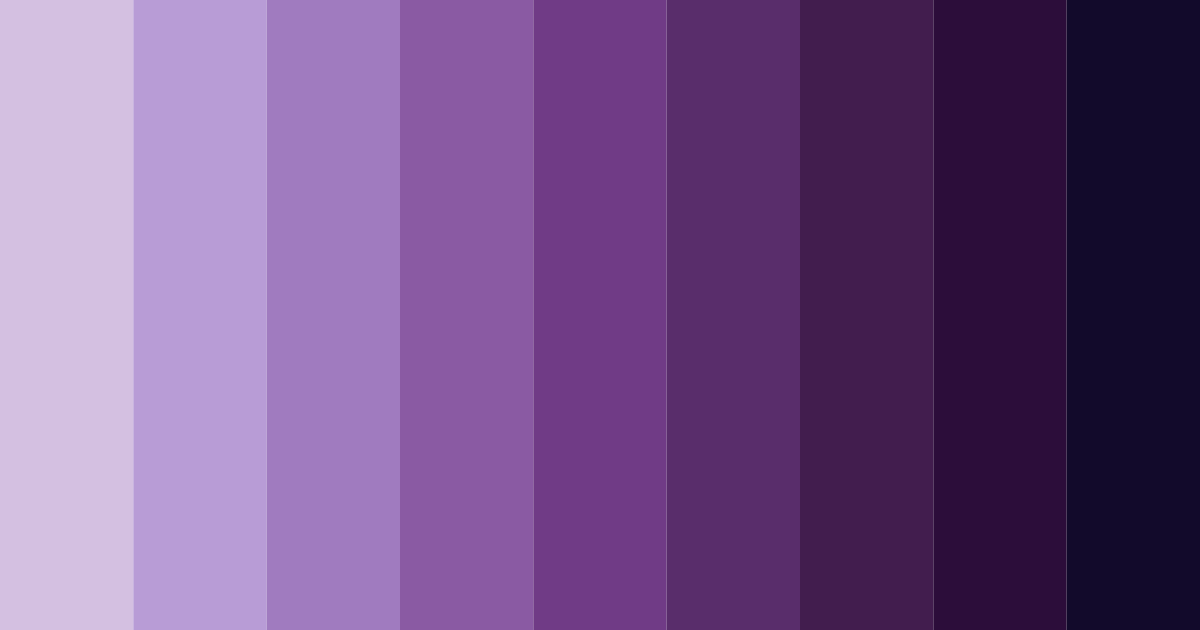 Download dusky purple shades color palette PNG image (landscape)