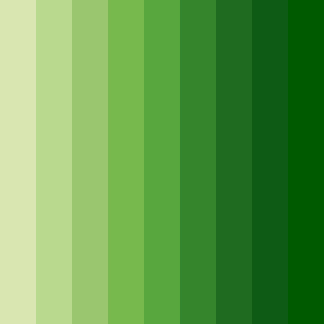 Download lush meadow harmony color palette PNG image (square)