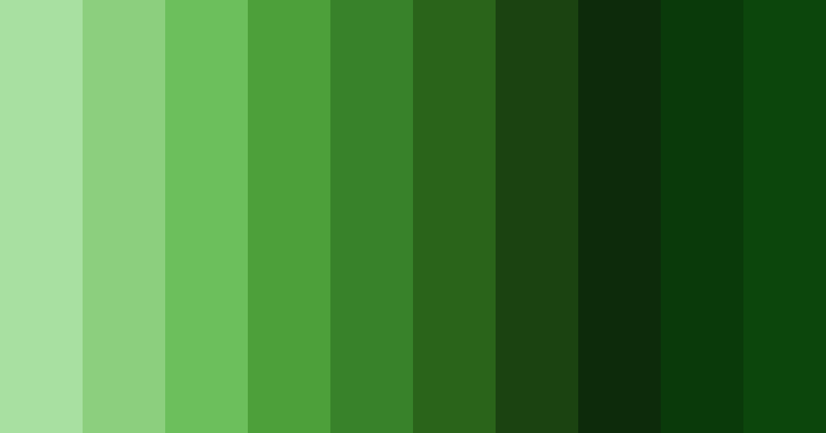 Download evergreen symphony color palette PNG image (landscape)