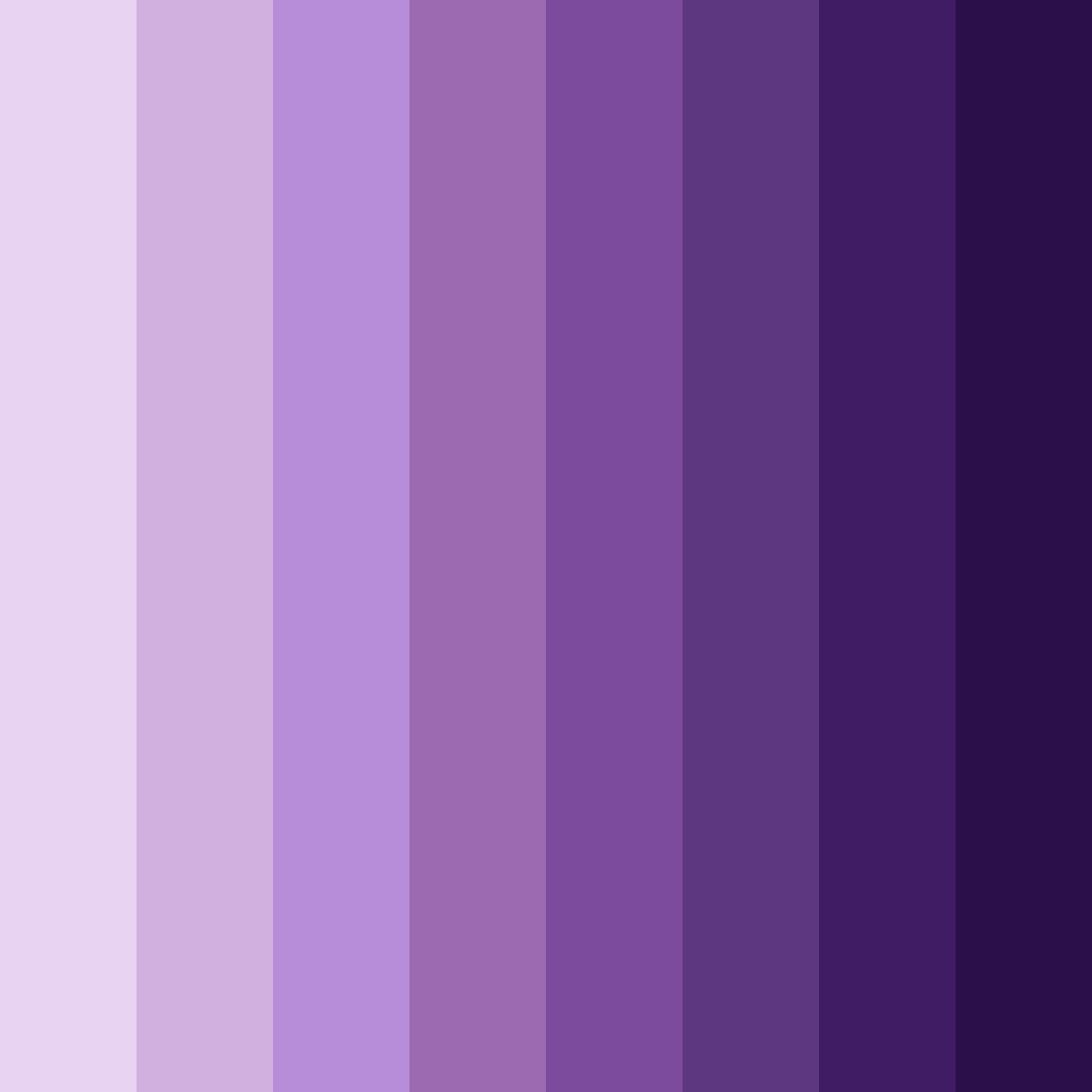 Download enchanted amethyst christmas color palette PNG image (square)