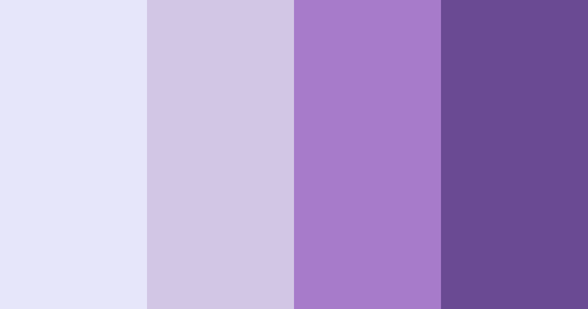 Download whispering lilac dreams color palette PNG image (landscape)