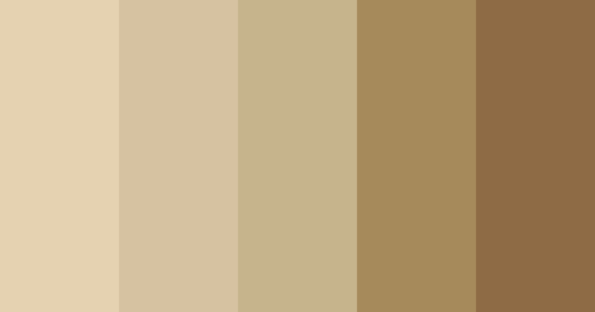Download light beige color palette PNG image (landscape)