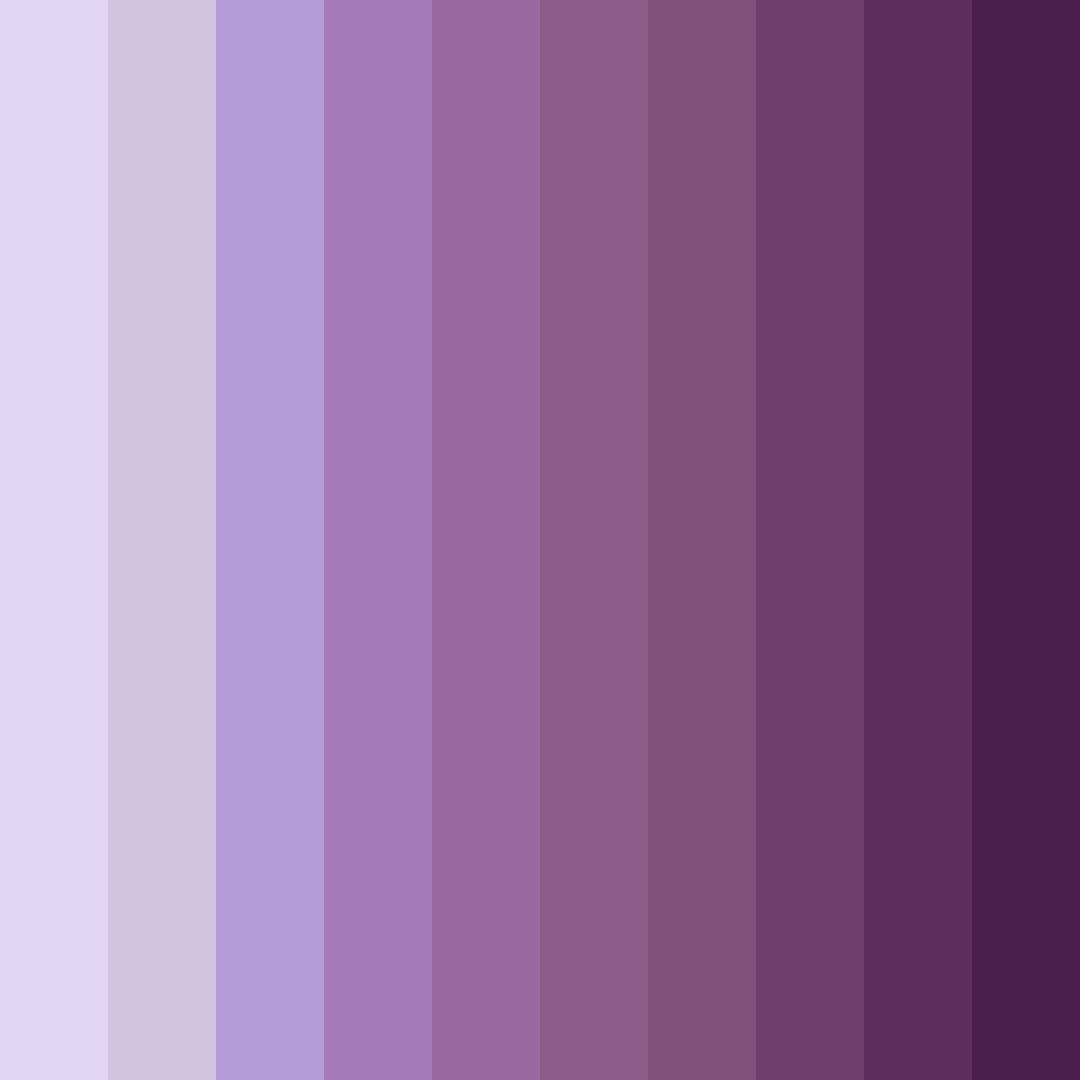 Download lavender dreams color palette PNG image (square)