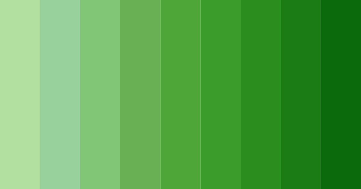 Download emerald embrace color palette PNG image (landscape)
