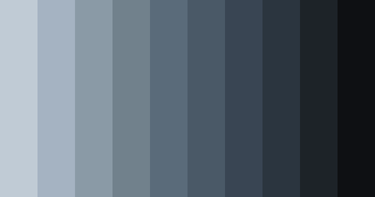 Download misty midnight color palette PNG image (landscape)