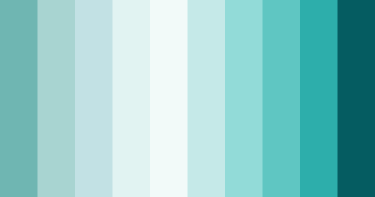 Download teal horizon color palette PNG image (landscape)