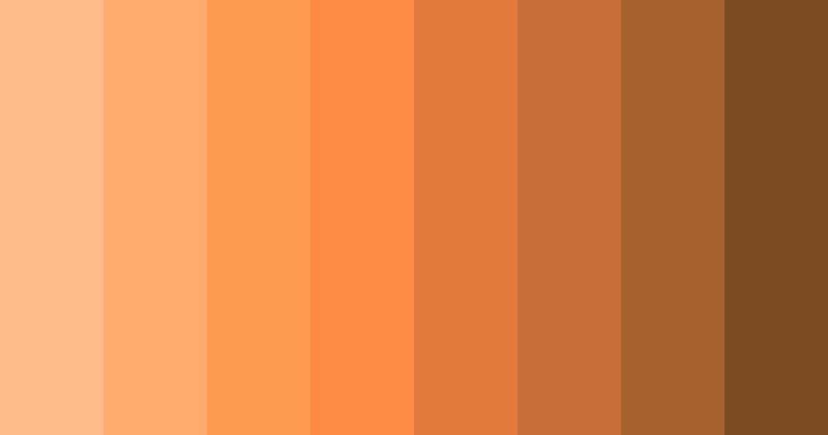Download autumn ember color palette PNG image (landscape)