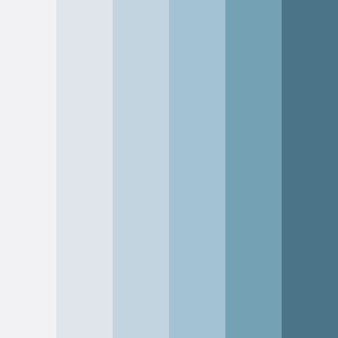 Download soft serenity color palette PNG image (square)