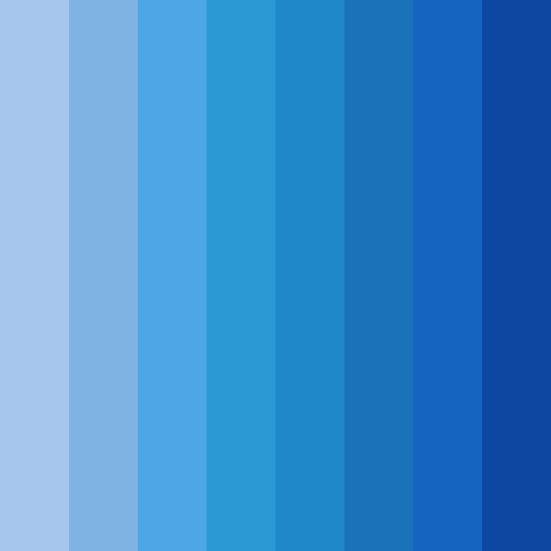Download azure dreamscape color palette PNG image (square)