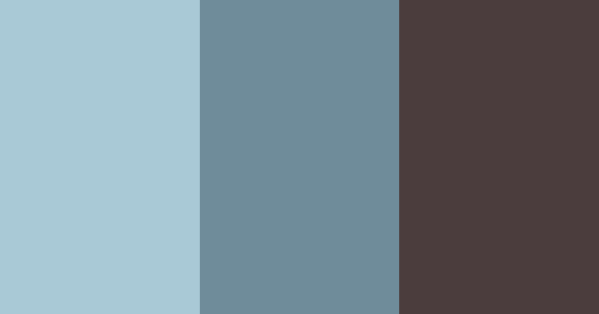 Download brown blue color palette PNG image (landscape)