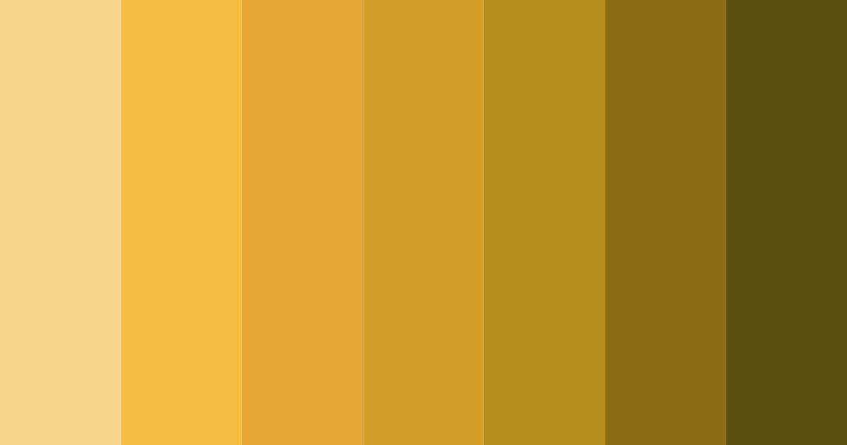 Download gold sunset color palette PNG image (landscape)