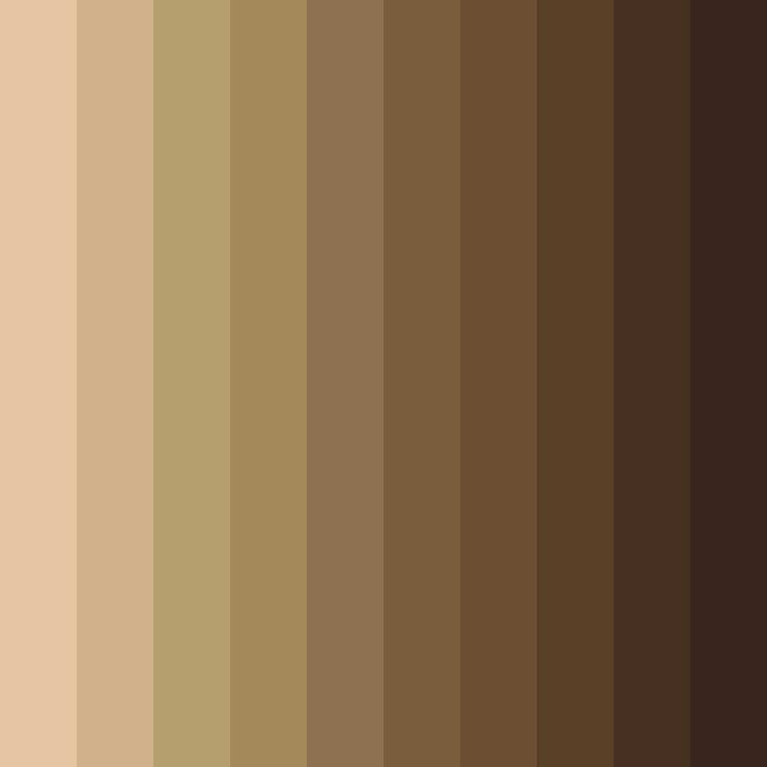Download muted brown gold color palette PNG image (square)