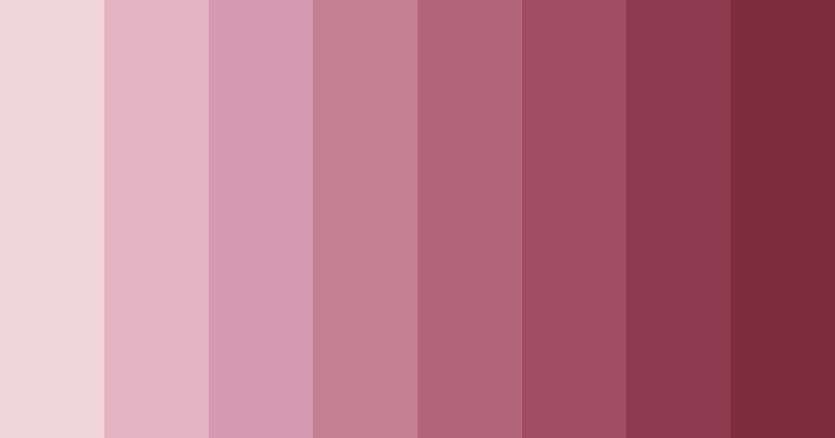 Download dark pink macarons color palette PNG image (landscape)