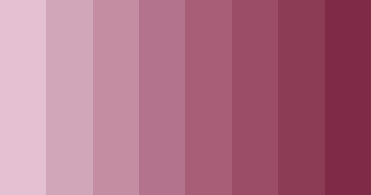 Download mauve to beige transition color palette PNG image (landscape)