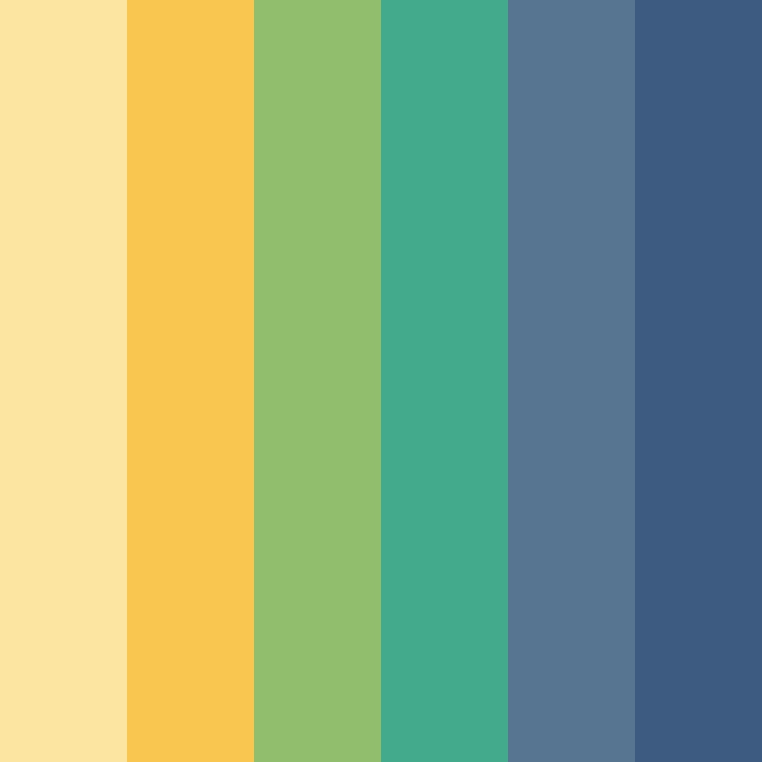 Download whimsical harmony color palette PNG image (square)