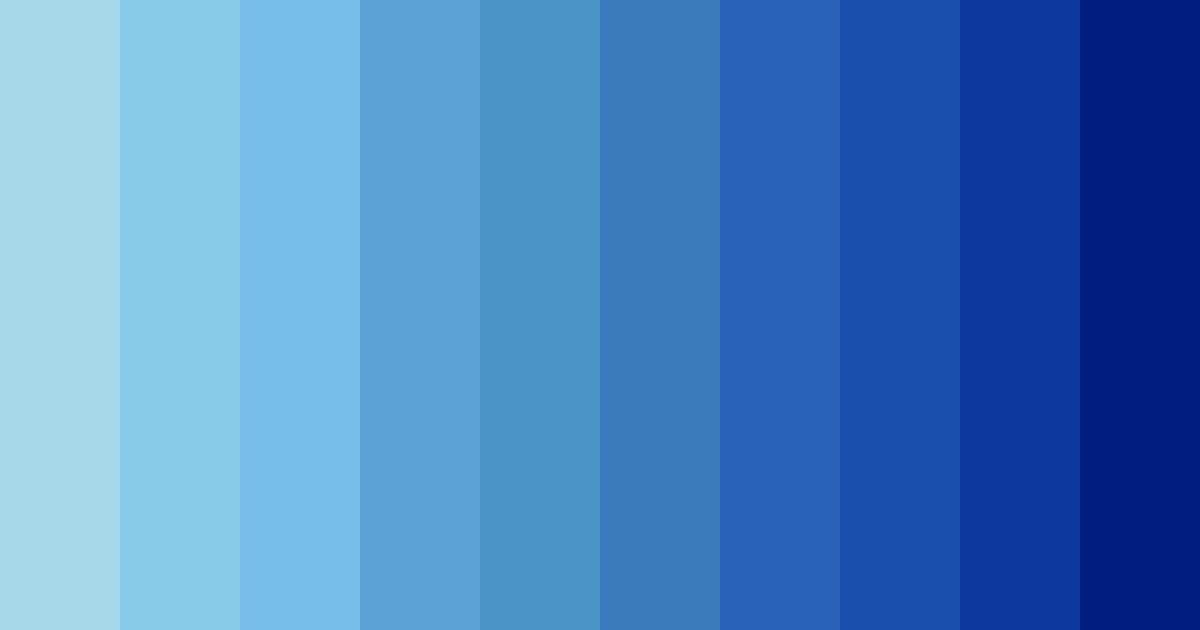 Download oceanic serenade color palette PNG image (landscape)