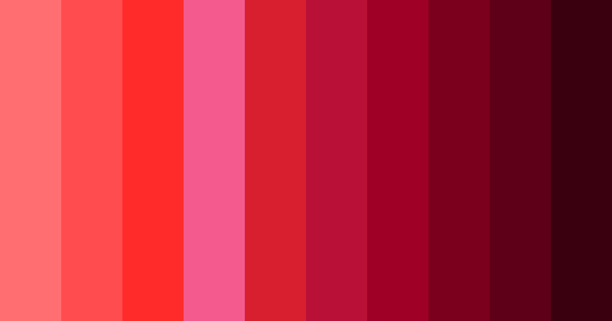 Download crimson cascade color palette PNG image (landscape)