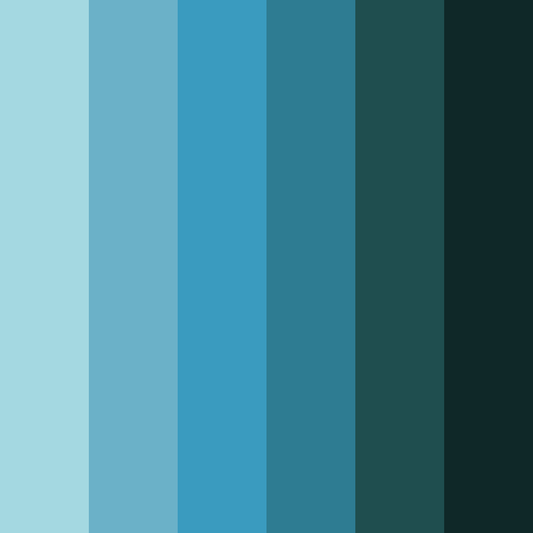 Download abyssal flow color palette PNG image (square)