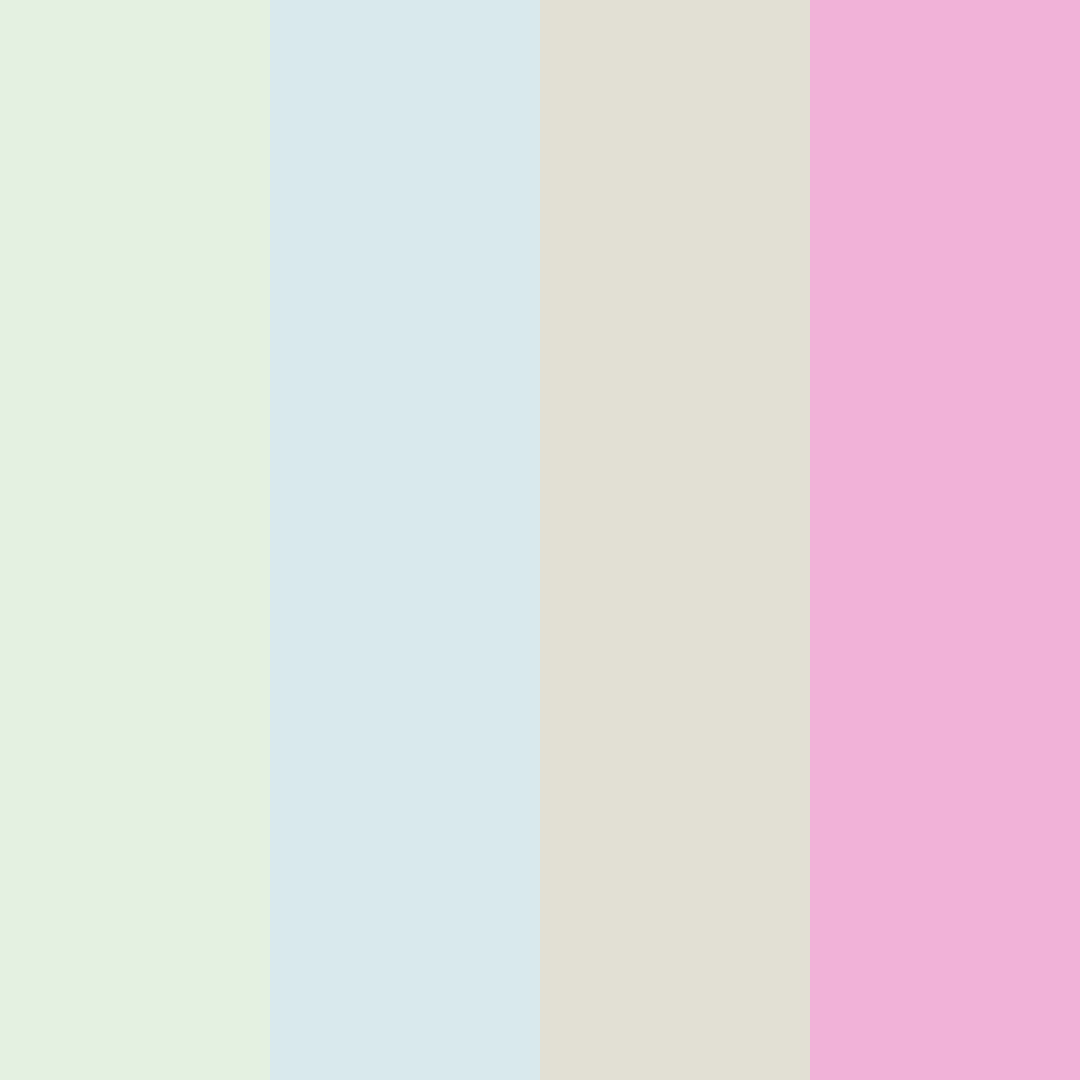 Download whispering pastels color palette PNG image (square)