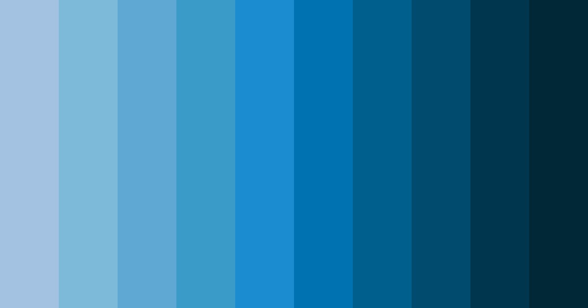 Download ocean's embrace color palette PNG image (landscape)