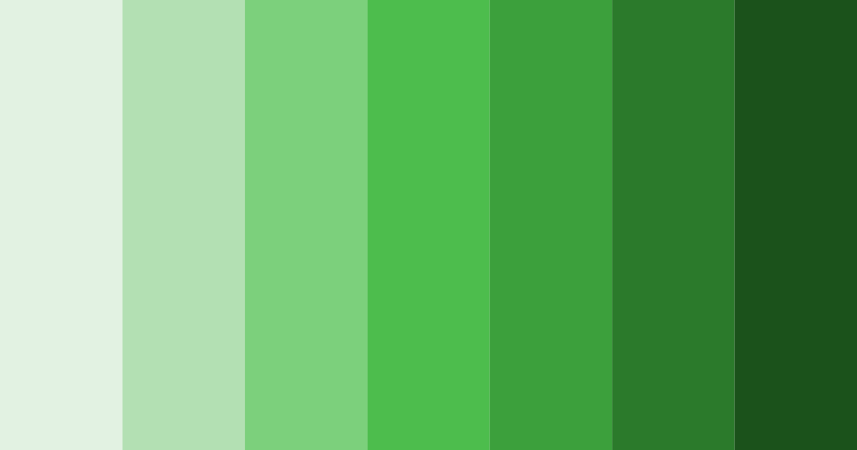 Download emerald whisper color palette PNG image (landscape)