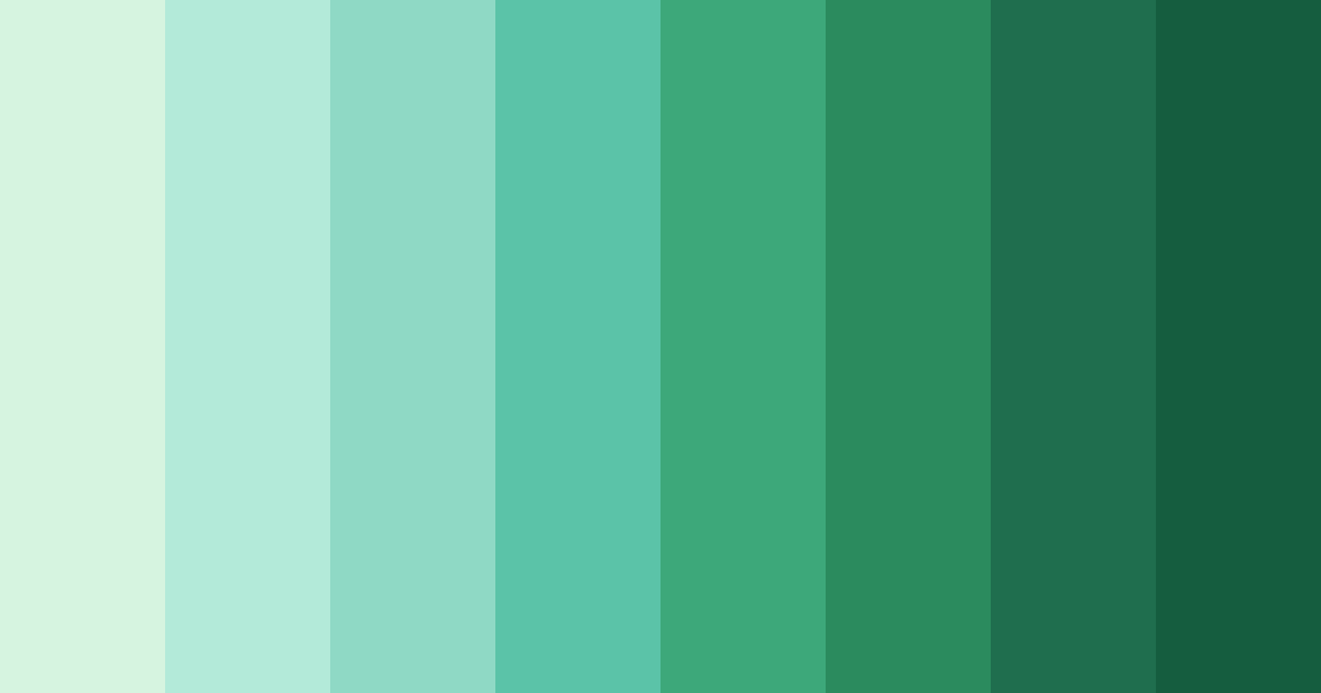 Download minted oasis color palette PNG image (landscape)