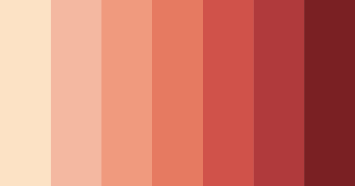 Download sunset embrace color palette PNG image (landscape)