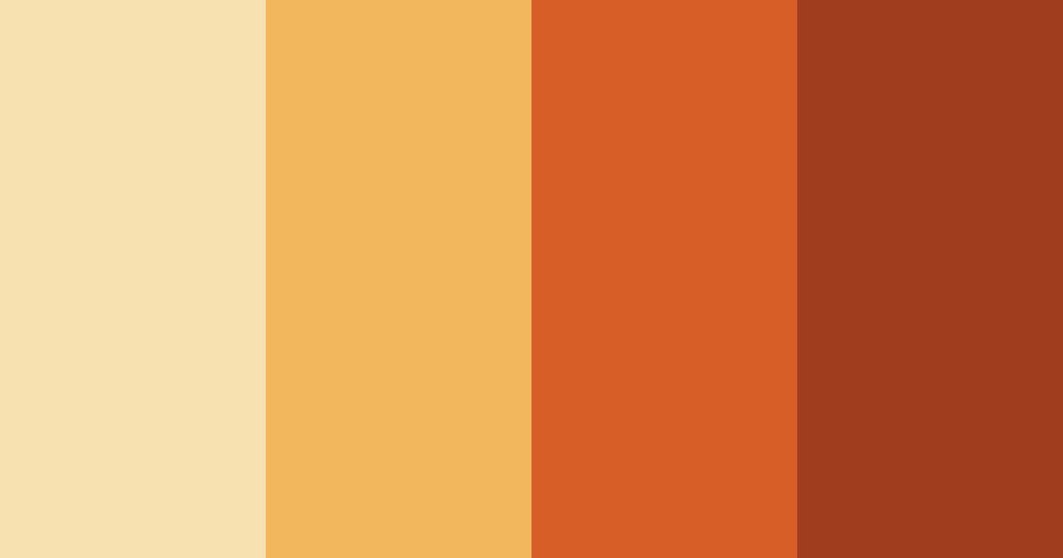 Download sunset harvest color palette PNG image (landscape)