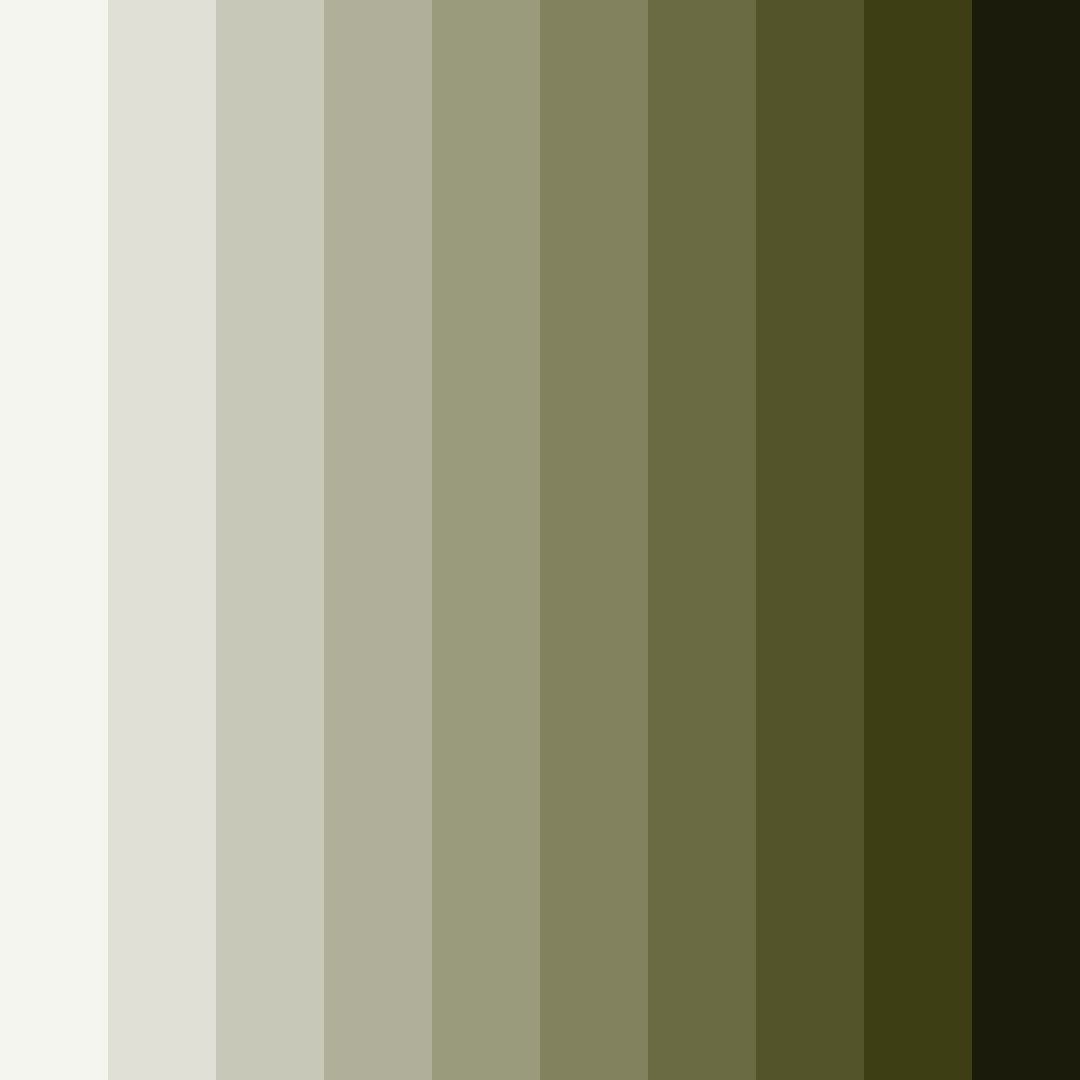 Download neutral shades of gray color palette PNG image (square)