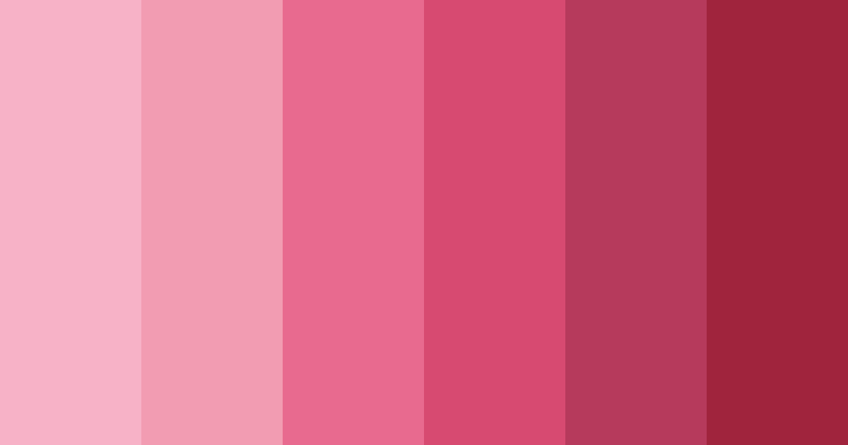 Download blushing bouquet color palette PNG image (landscape)