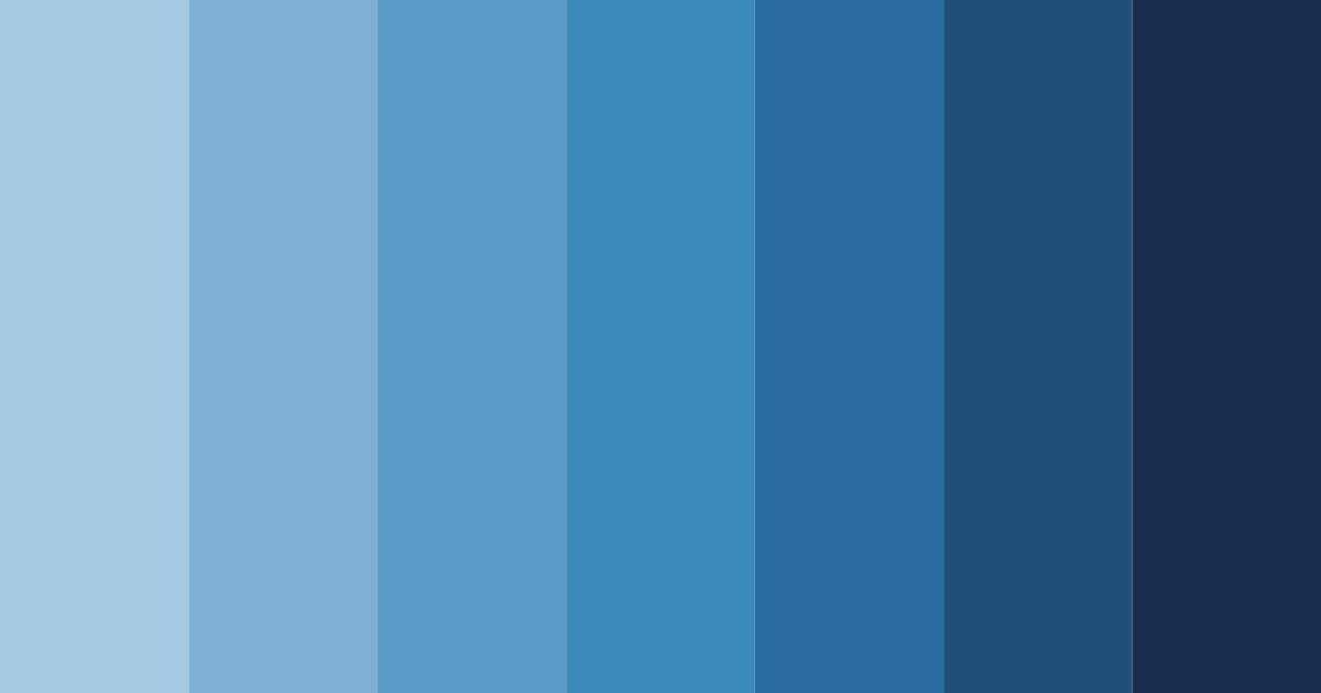 Download oceanic depths color palette PNG image (landscape)