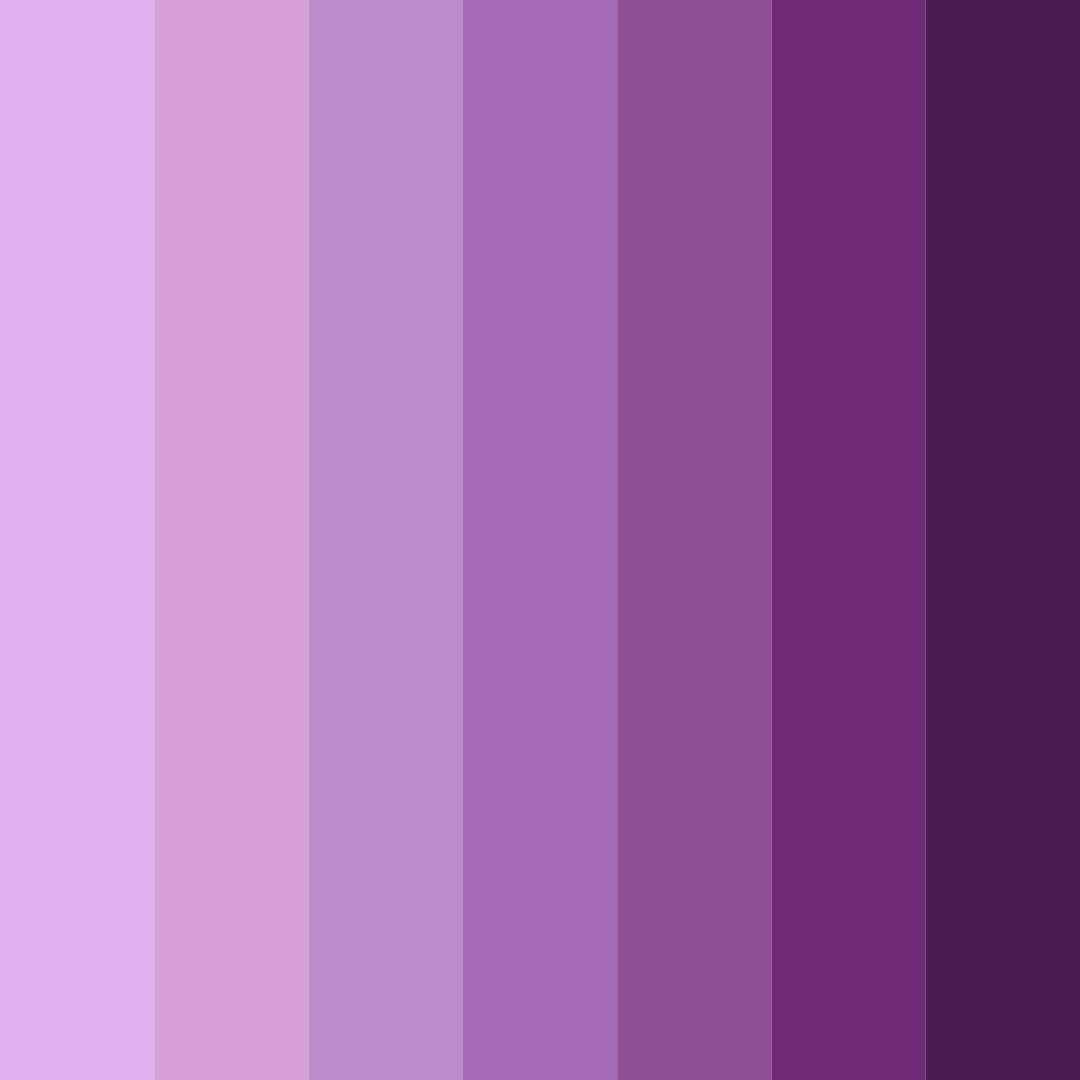 Download dreamweaver's veil color palette PNG image (square)