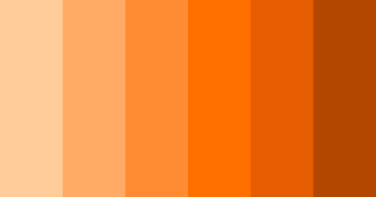 Download bright red orange color palette PNG image (landscape)