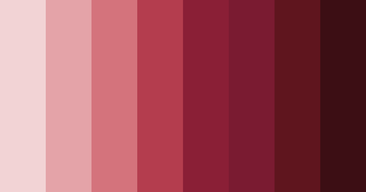 Download wine red elegance color palette PNG image (landscape)