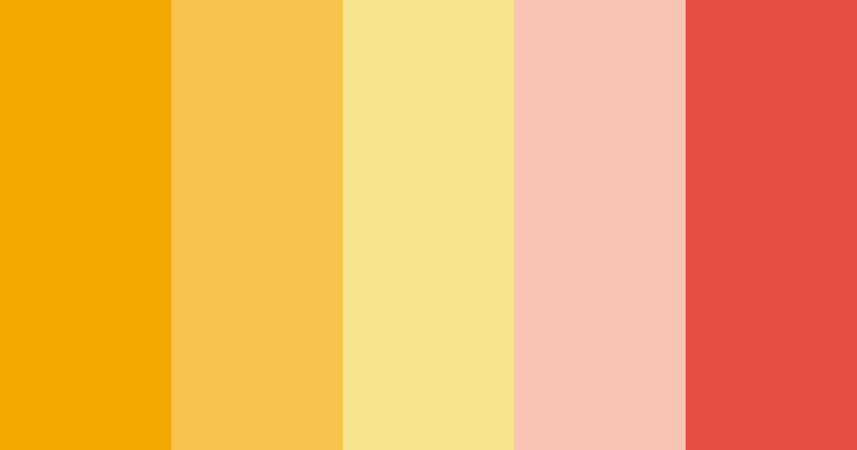 Download golden serenade color palette PNG image (landscape)