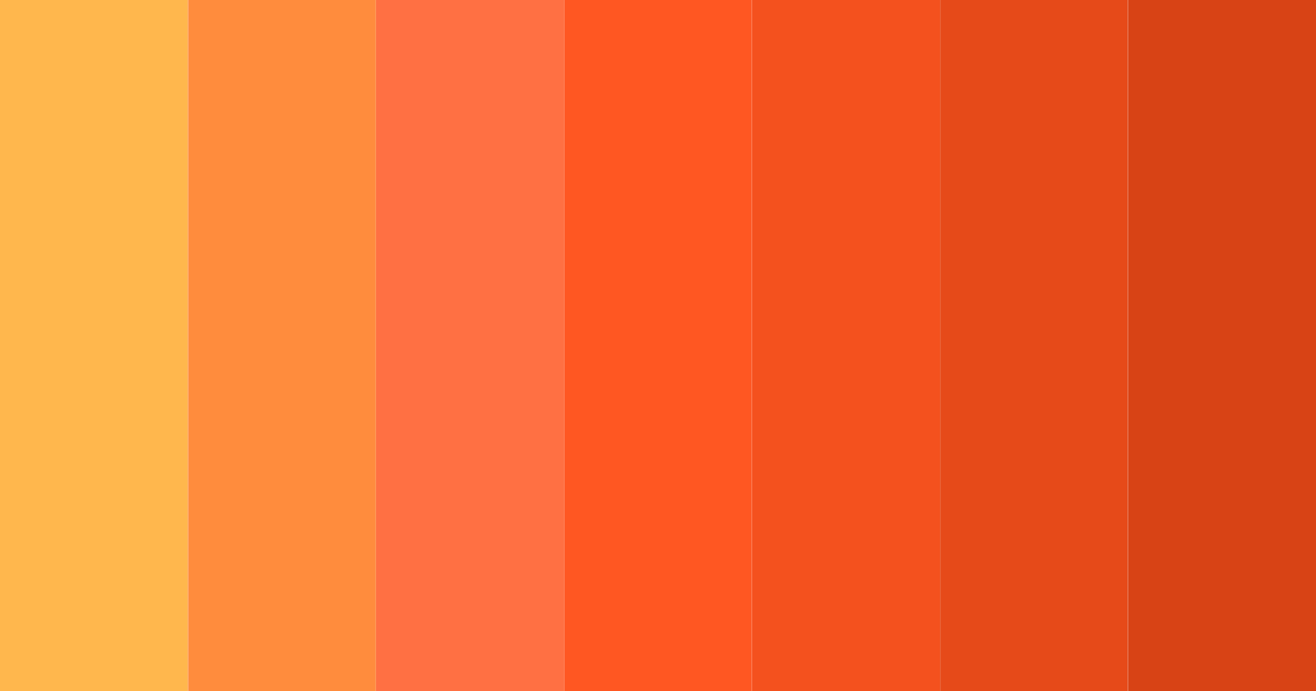 Download sunkissed ember color palette PNG image (landscape)
